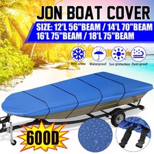 For Jon Boat Cover 12-18FT