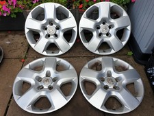 Set of Genuine Vauxhall 16" Wheel Trims Hub Caps x4 Zafira B Vectra C Astra H
