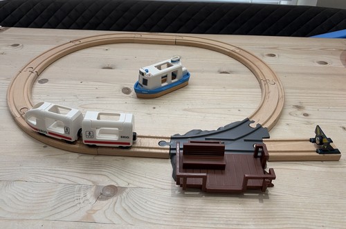 Brio travel ferry set wooden - ferry, set-