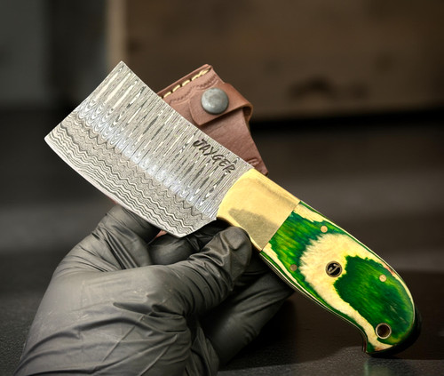 Hand forged damascus steel - forged,