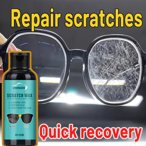 Eyeglasses scratch repair - eyeglasses,