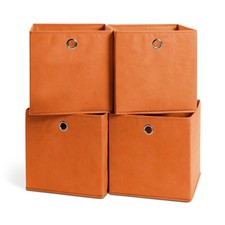 Storage Cube Boxes Set of 4
