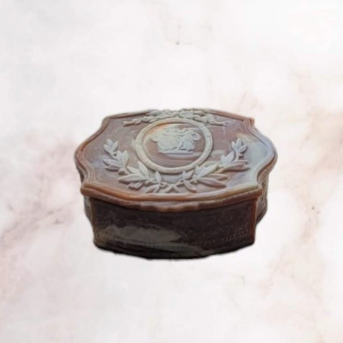 Vintage genuine incolay stone - genuine,