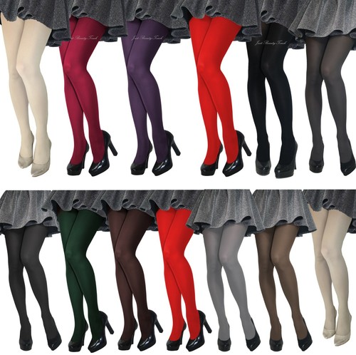 Opaque tights 100 denier - opaque,