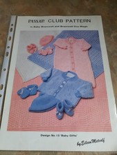 Passap E6000 Knitting Machine   Club Pattern Number 13