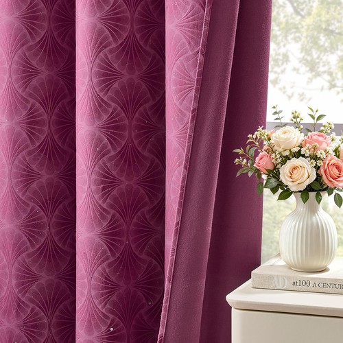 Raspberry purple embossed - raspberry,