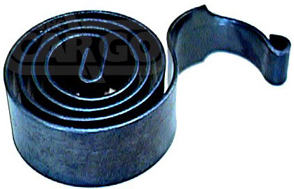 Starter motor brush - starter, spring