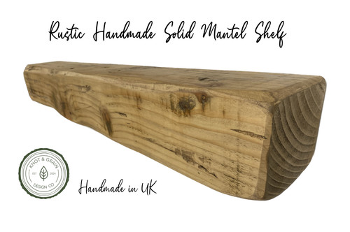 Wooden mantel rustic - wooden,