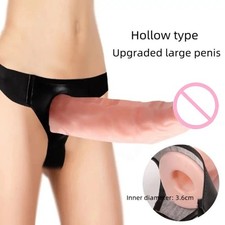 Artificial Penis Silicone Crossdresser Panties Transgender Hip Pads-Underwear