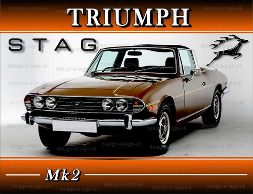 Triumph stag l1329 - stag, sign