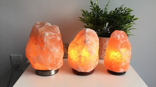 Natural himalayan salt lamp - natural,