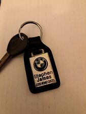 ORIGINAL BMW KEY vintage Old  keyring fob STEPHEN JAMES