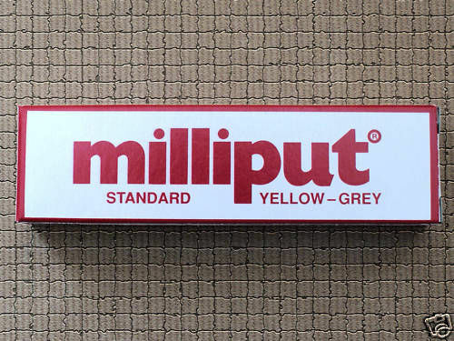 Milliput standard yellow grey - milliput,