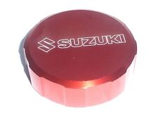 SUZUKI GSXR600 GSXR750 FRONT BRAKE MASTER CYLINDER SCREW TOP LID CAP RED B20F