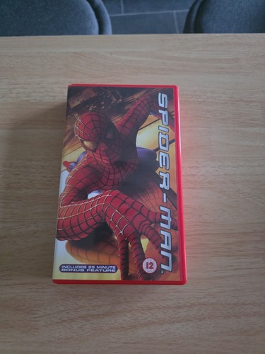 Spider man vhs tape movie - vhs,
