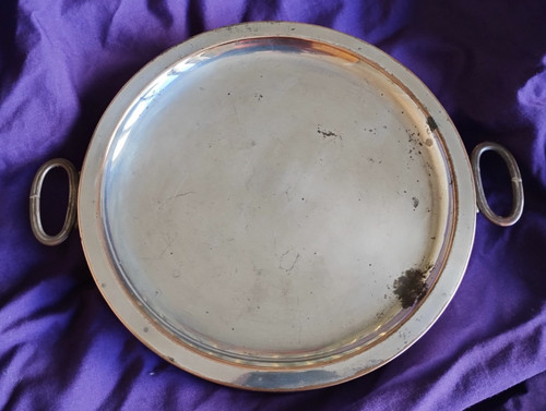 Georgian amorial plate warmer - georgian,