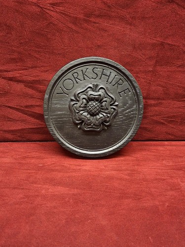 Yorkshire rose plaque made - yorkshire,