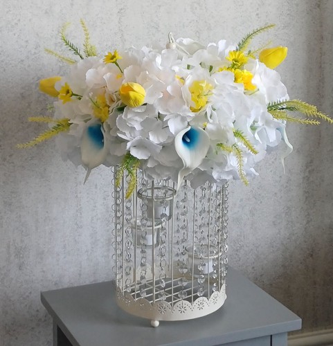 Large birdcage with tea lights - large,