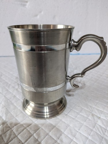 Abbey cast pewter tankard - abbey,