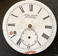 Antique H. Samuel Manchester Pocket Watch Movement Parts/Repair Acme Lever 47mm