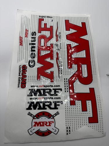 Cricket bat sticker embossed - cricket, (