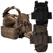 Strike Systems PC-01 Molle Vest Plate Carrier Airsoft Loaded Mag Pouches