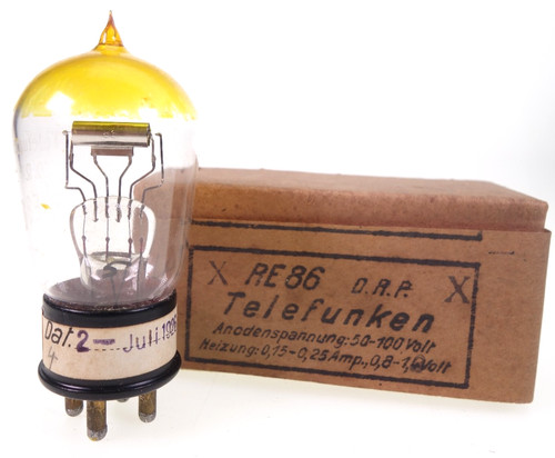 Re86 telefunken triode - telefunken, tube