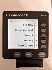 PM5 Monitor for Concept 2