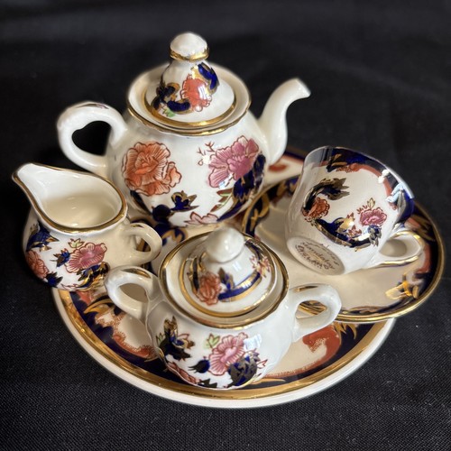Masons blue mandalay miniature - blue,