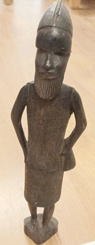 Vintage wooden african - vintage, figure