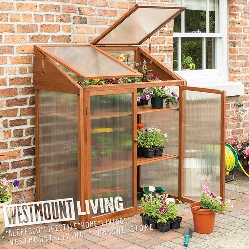 Small greenhouse wooden mini - wooden,