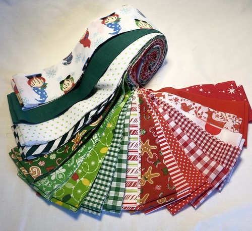 Christmas jelly roll for