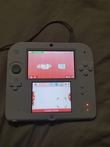 Nintendo 2ds red white - nintendo, red/white