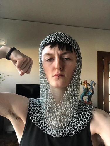 Aluminium chainmail mm - aluminium,