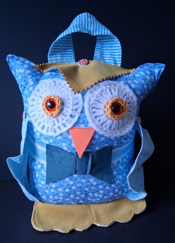 Handmade owl doorstop - handmade,
