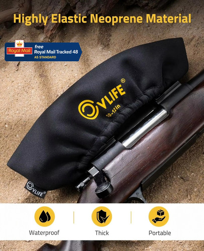 Neoprene scope cover - scope, 10-12"