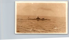 Postcard Navy Submarine