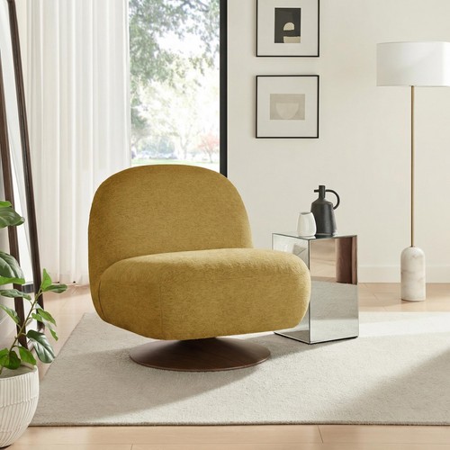Tilda fabric swivel accent - fabric,