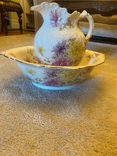 Large Vintage Jug And Bowl Set