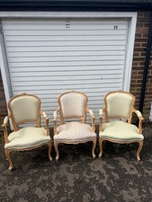 French Vintage Armchairs Louis