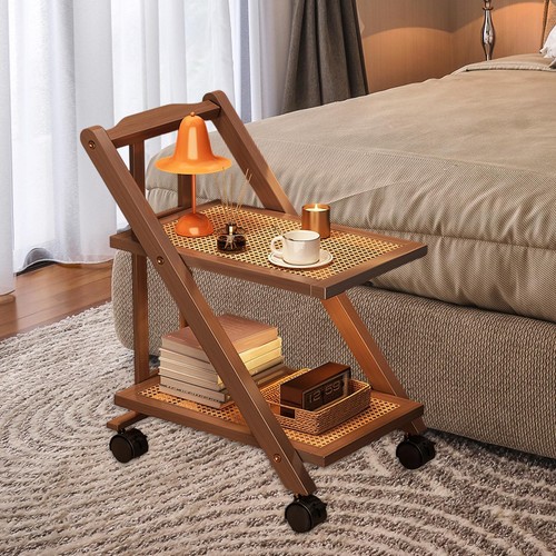 Rolling cart with - cart, shelf