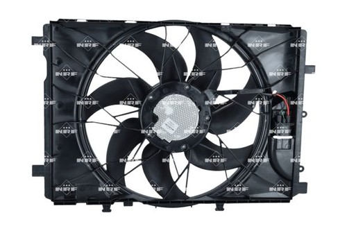 Engine radiator fan fits