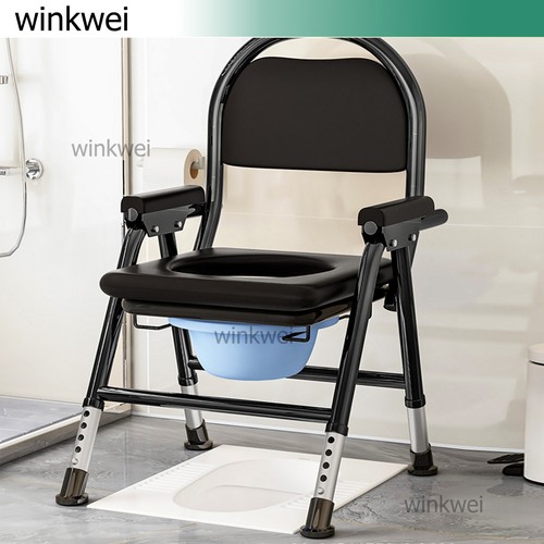 Commode toilet chair backrest - commode,