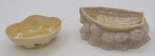 2 Irish Belleek Open Salts