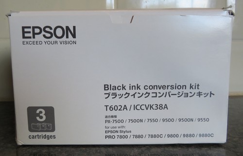 Epson black conversion kit - in,