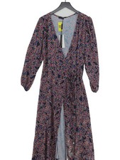 luca vanucci Wrap Midi Dress