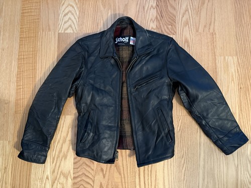 Vintage 1970s schott leather - vintage,