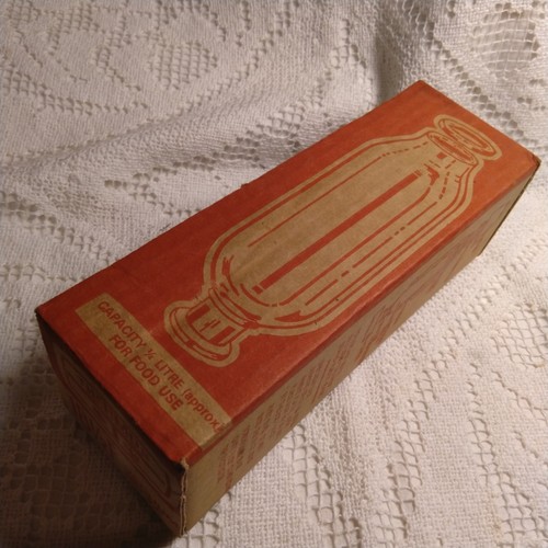 Boxed vintage thermos flask - vintage,