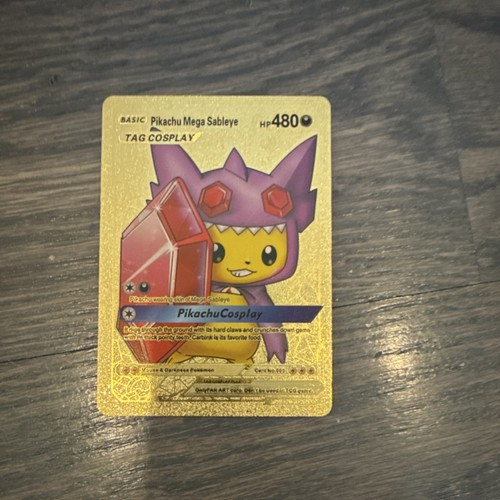 Pokémon pikachu mega sableye - pokémon,