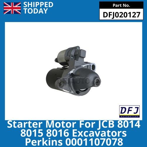 Starter motor for jcb 8014 - jcb,